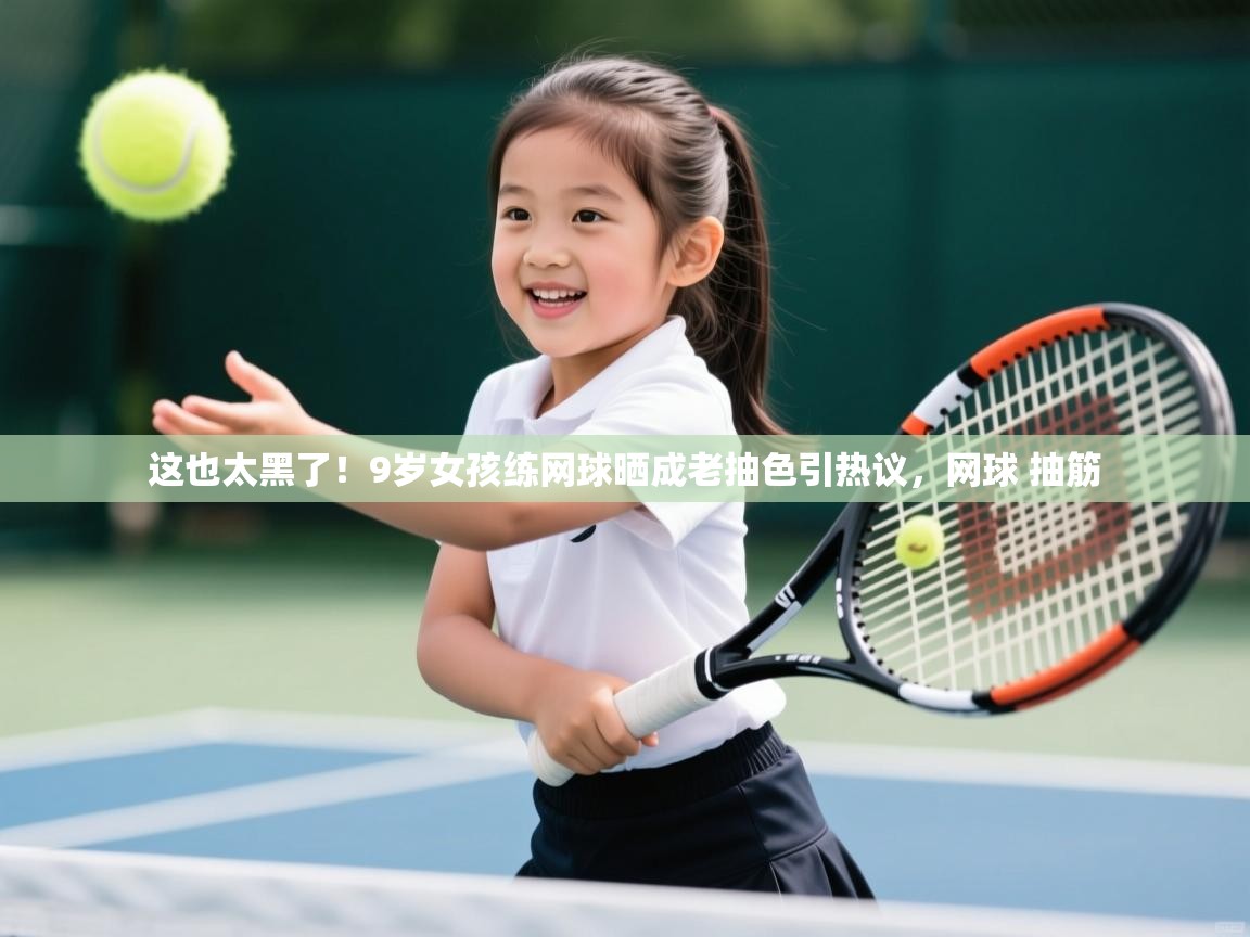 2025九游娱乐官方网页版这也太黑了!9岁女孩练网球晒成老抽色引热议,网球 抽筋